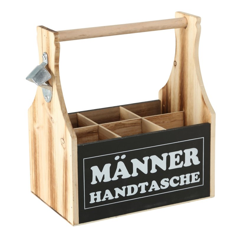 Flaschenträger MÄnner Handtasche Mit Flaschenöffner 2938