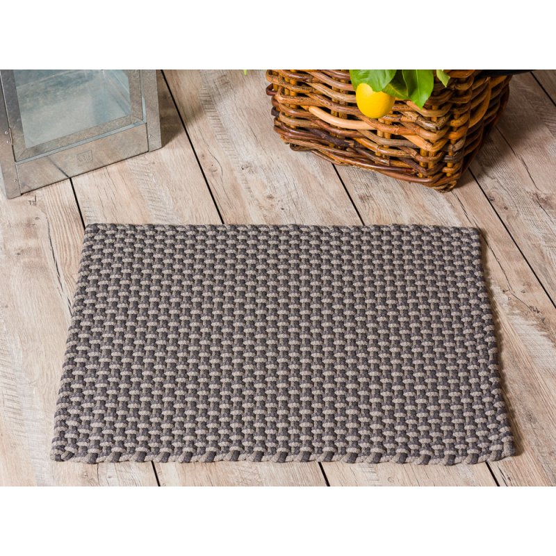 Pad Fußmatte POOL Stone Grau / Beige 52 x 72 cm - Hier kaufen