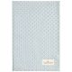 Greengate Geschirrtuch BRITT PALE BLUE Blau mit grafischem Blumen Muster Baumwolle 50x70 Greengate Geschirrhandtuch Nr COTTEABRI2912