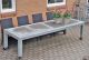 A2 Living Allwetter Gartentisch Typ 8 silber 4er Tisch verzinkt 284 cm rostfreie Gartenmöbel