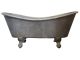 Chic Antique Deko Badewanne mit Löwenfüßen aus Metall 100 Liter Wohnraum Deko Nr 64193-00