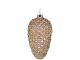 Chic Antique Tannenzapfen mit Glitzer LED Licht Weihnachtsbaum Schmuck 12x20 cm Chic Antique Weihnachtsdeko Nr 51888-03