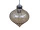 Chic Antique Tropfen mit Glitzer LED Licht Weihnachtsbaum Schmuck 8x10 cm Chic Antique Weihnachtsdeko Nr 51886-20