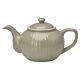 Greengate Teekanne ALICE Grau Kanne Everyday Geschirr Warm Grey 1 Liter Greengate Produkt Nr STWTEPAALI8304